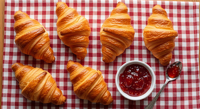 Delicious homemade pastries with chocolate glaze and a cozy kitchen setting