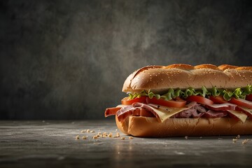 Hoagie Day promotion background
