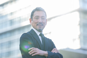 ビジネス　ミドル男性