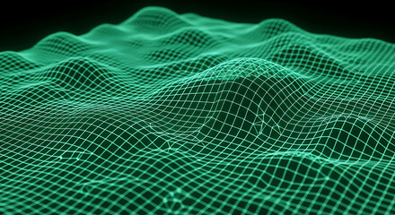 A green grid space fabric concept 