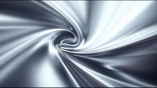 Abstract monochrome wave line animation looping endlessly, blending minimal form and fluid rhythm.