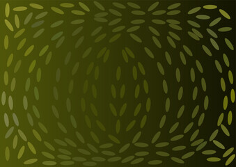 abstract green background with seeds