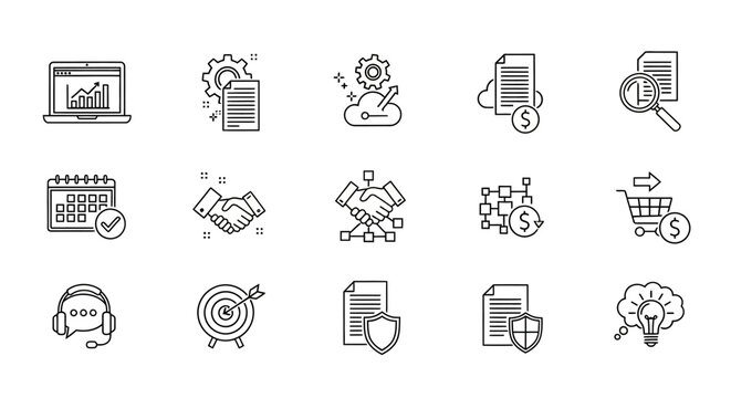 Business icons and symbols collection 1.