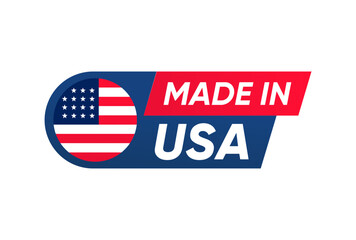 Made in USA Product Badge Design