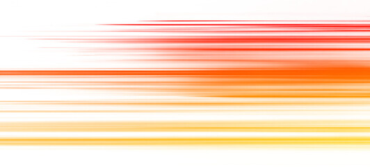 City traffic is carved by neon laser red, orange lines of pure speed. Luminous futuristic wave drives motion across the highway road. Kinetic energy forms sharp trail line. Flow blood, png.