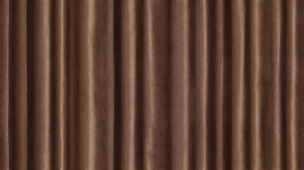 SEAMLESS background of warm brown velvet, curtains or fabric texture, soft and shiny textile, elegant interior, luxury home decor, repeating pattern. 