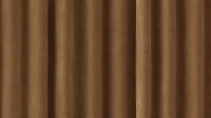 Fototapeta premium SEAMLESS background of warm brown velvet, curtains or fabric texture, soft and shiny textile, elegant interior, luxury home decor, repeating pattern. 