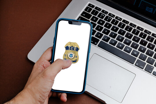 United States Immigration and Customs Enforcement Badge: Federal Law Enforcement Emblem, ICE Officer Insignia, U.S. Homeland Security Symbol & Official Government Identification
