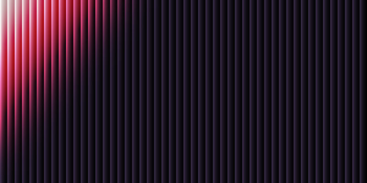 Abstract dark purple and magenta vertical blind pattern background featuring smooth gradient lighting suggesting shadow depth and sophisticated modern digital wallpaper design