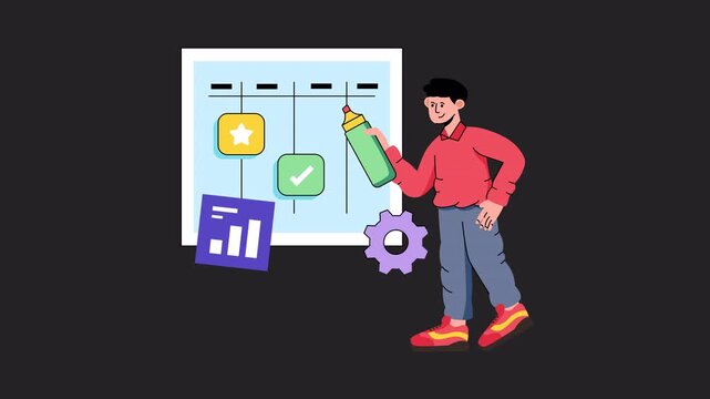 Advance Planning Alpha channel Animation