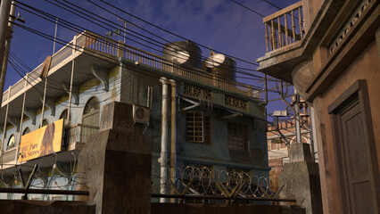 デリー　電線の下の街物語