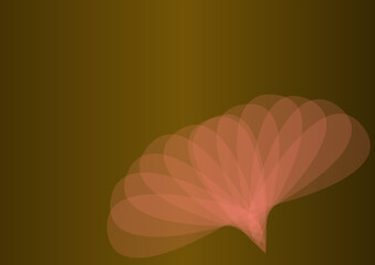 abstract background with pink flowers