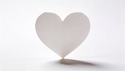 Fototapeta premium Soft Heart Light Shadow Valentine’s Day Abstract Background