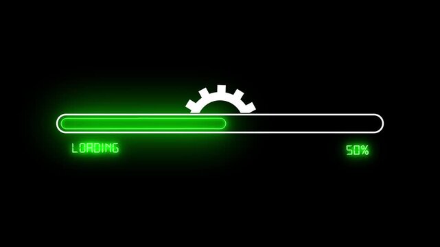 loading gear icon waiting for repair loading maintenance animated gear rotating animation waiting for loading icon loading maintenance 4k looping
