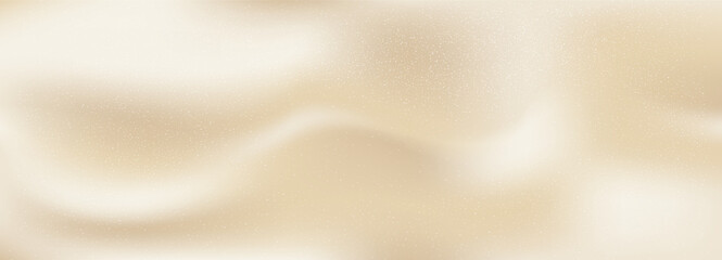 Obraz premium Soft cream gradient background with subtle light waves creating an elegant neutral texture perfect for luxury designs and organic minimalist compositions with warm beige tones. Vector