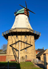 AMANDA - die h&ouml;chste Windm&uuml;hle in Schleswig-Holstein steht in Kappeln an der Schlei