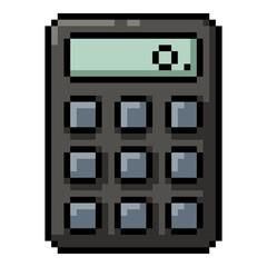 Pixel Art Calculator Icon