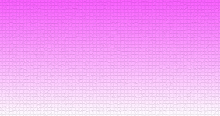 Pink and white gradient mosaic tile background, pink and white rough banner background