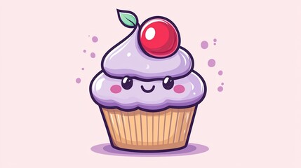 Cute Cupcake Illustration (10)