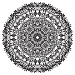 Premium Luxury Mandala Ornament with Elegant Floral