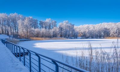 Kaszuby zimą © Aleksandra