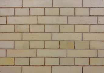 Fototapeta premium beige brick wall texture background