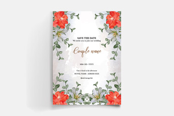 Save the date wedding invitation templates