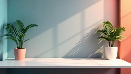 An empty, minimalist workspace, ready for new ideas and projects Clean lines, simple background, perfect for productivity concepts Ready to be filled with creativity and ambition , top, table