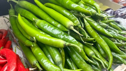 green chili peppers
