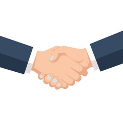 Business handshake illustration, agreement, partnership, deal, trust, cooperation, success
