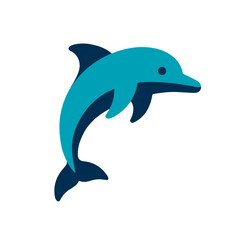 Fototapeta premium Dolphin Icon