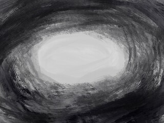 不穏な背景、中央がやや明るい