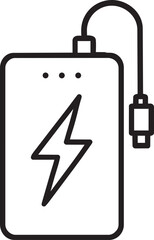 Portable power bank charger for mobile devices