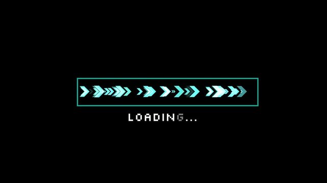 Loading Digital HUD Animation