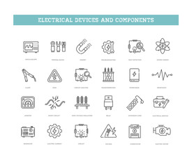 Electrical Devices and Components icons
