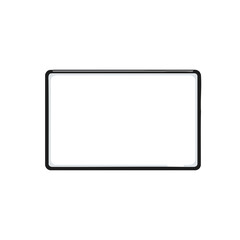 Simple Black Rectangle Frame