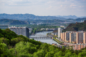 May 6, 2025, Chengde City, Hebei Province, China.Cityscape of Chengde City, Hebei Province.