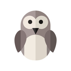 Obraz premium Stylized Owl Icon