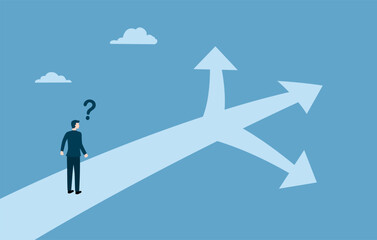 Business cooperation and partnership vector concept.Man working together for common goal. Symbol of equality, collaboration, connection. vector illustration.