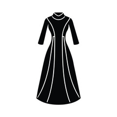 vietnamese ao dai dress outline
