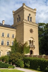 Naklejka premium Chyse castle renaissance baroque castle czech Republic