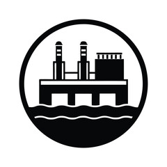 water treatment plant background