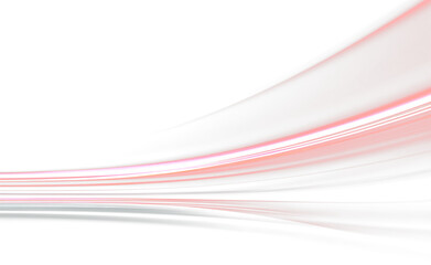 Obraz premium Abstract Energy Flow Wave with Neon Light Streaks PNG Overlay