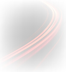 Glowing Neon Beam Flow with Dynamic Light Trails PNG