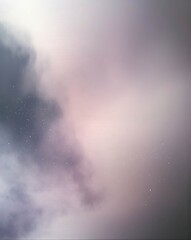 Obraz premium Dreamy soft cloudscape with pastel blurred tones