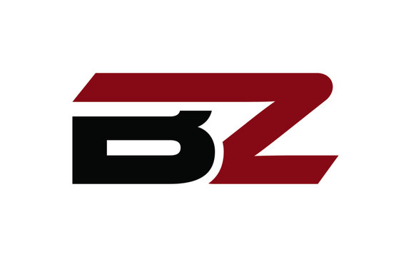 Initial BZ Letter Logo Design Service