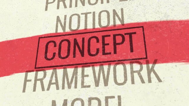 Concept 3D Scrolling Title Animation