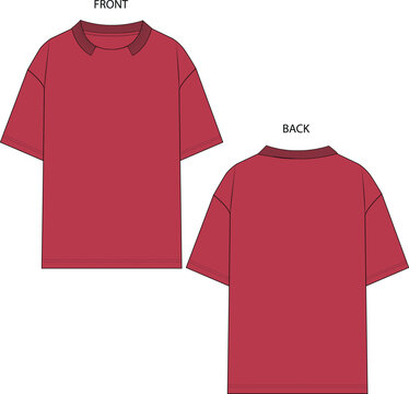 Men's oversize fit with new rib neck