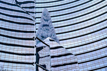 Modern buildings at Porta Nuova in Milan, Italy