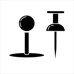 Location or map pin icon symbol. vector illustration